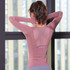 Women's Sports Wear Fitness Women Jersey knitting Long Sleeve Gym Woman Tight Sport Shirt Yoga Top Female Workout Tops T-shirt