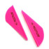 60pcs Archery 2inches Plastic Arrow Vanes TPU Arrow Feather Accessories for Arrow Shaft Archery DIY Shooting Hunting