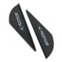 60pcs Archery 2inches Plastic Arrow Vanes TPU Arrow Feather Accessories for Arrow Shaft Archery DIY Shooting Hunting