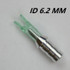12pcs Arrow Pin Nocks Size L Arrow Nock +Aluminum Pin  For ID 4.2 mm 6.2 mm Carbon Arrow Shaft DIY Archery Accessories