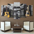 HD Printed 5 Piece Canvas Art Music Instrument Guitar Painting Modular Wall Pictures Living Room
