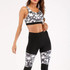 Women Sport Suit Yoga Set Gym Workout Clothes Sleeveless Fitness Crop