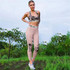 Women Sport Suit Yoga Set Gym Workout Clothes Sleeveless Fitness Crop