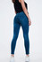 Distressed Skinny Fit Jeans in Mid Wash
