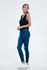 Distressed Skinny Fit Jeans in Mid Wash