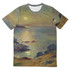 Sunset at Douarnenez by Renoir - Unisex T-shirt
