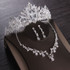 Princess Bridal Wedding Tiara  Crystal Crown Hair Accessories