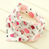 Baby bibs waterproof triangle Cotton Cartoon Child Baberos Bandana bibs babador dribble bibs Newborn slabber Absorbent cloth