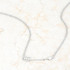 Arianna Rhodium Stainless Steel Arrow Necklace