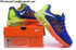 Velcro Kids Nike Air Max 2015 Blue Volt Orange