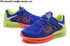 Velcro Kids Nike Air Max 2015 Blue Volt Orange