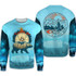 Wander Bear Blue Camping 3D T-shirt/Pullover/hoodie/zip hoodie