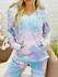 Cotton Candy Tie Dye Lounge Hoodie