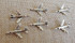 10pcs Wholesale Airplane Charm