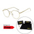 Round Computer Glasses Transparent for Women Men Blue Light Blocking