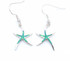 Starfish Fire Opal Earrings