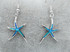 Starfish Fire Opal Earrings