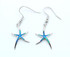 Starfish Fire Opal Earrings
