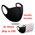 Black Mouth Mask Anti Dust Mask Activated Carbon Windproof Mouth-muffle Face Masks Fast Ship