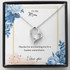 Mother's Day Gift [Best Gift 2021] Luxury Forever Love Necklace - Mom - Basket Somewhere