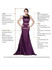 onlybridals Vintage shiny wedding long sleeve v-neck lace applique wedding dress