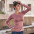 **TL  Women's Sports Wear For Fitness Women Jersey Seamless Long Sleeve Gym Woman Sport Shirt Yoga Top Female Workout Tops T-shirt