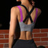 **TS  Sport Tshirt Women Cross Back Running Sport Shirt Push Up Sports T-shirt Gym T Shirt For Women Fitness Shirt Top Gym Top Women