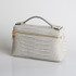 New Fashion Embossed Crocodile Leather Bag Pouch Big Cow Leather Clutch Bag