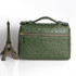 New Fashion Embossed Crocodile Leather Bag Pouch Big Cow Leather Clutch Bag