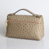 Fashion Crocodile Embossed Leather Women Clutch Make Up Bag Handbags