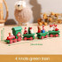 Wooden Christmas Train Ornament Christmas Decoration