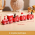 Wooden Christmas Train Ornament Christmas Decoration