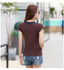 Striped Tshirt V-Neck T Shirt Women Printed T-Shirt Tee Shirt Femme Summer Tops