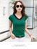 Striped Tshirt V-Neck T Shirt Women Printed T-Shirt Tee Shirt Femme Summer Tops