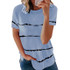 Fashion Women's T-Shirt New Oversized T Shirt Women Striped T-Shirt