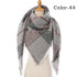 New Winter Knitted Scarf Cashmere Pashmina Women Warm Neck Scarves Shawls