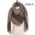 New Winter Knitted Scarf Cashmere Pashmina Women Warm Neck Scarves Shawls
