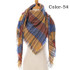 New Winter Knitted Scarf Cashmere Pashmina Women Warm Neck Scarves Shawls