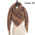 New Winter Knitted Scarf Cashmere Pashmina Women Warm Neck Scarves Shawls