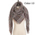 New Winter Knitted Scarf Cashmere Pashmina Women Warm Neck Scarves Shawls