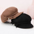 Lady Fedoras Wool Hat Girls Fashion Students Leisure Warm Cap Female