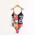 body for women summer overalls V neck sexy bodysuit print rompers womens