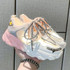 Mesh Casual Shoes Woman Sneakers Med Heels Platform Sneakers Women