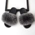Ladies Summer Real Fox Fur Slippers Furry Fur Slippers Cute Fluffy Fur Slippers Fox Fur Slides Plush Slippers Luxury Slippers