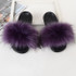fujin furry slides for unisex women fur leather faux summer shoes indoor furry slippers flat women's sandals zapatos de mujer