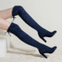Women Stretch Faux Suede Thigh High Boots Sexy Fashion Over the Knee Boots