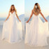 Elegant Boho Women Ivory Long Wedding Dresses 2019 Wedding Gown gongbaolage V Neck Lace Bohemian Slim Fit Party Sexy Bride Dress