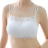 Black White Lace Bralette Sexy Strappy Tank Top Womens Padded Cropped Tops Vest Bustier Beach Short Tank Tops *1223