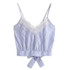 Sexy Summer Vest Tank Tops Women Casual Lace Patchwork Sleeveless Crop Top Vest Fashion Tank Shirt Blouse Tops Female Clothes