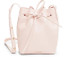 MANSURSTUDIOS bucket bag, mansur women split leather shoulder bag